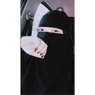 niqab basic arab saudi kain aritachi lembut
