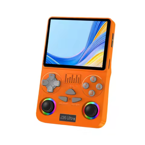Y58A J36 Ultra 64G Handheld Retro Game Console 20000 Games 3.5 Inch Video Portable Game Player Suppo
