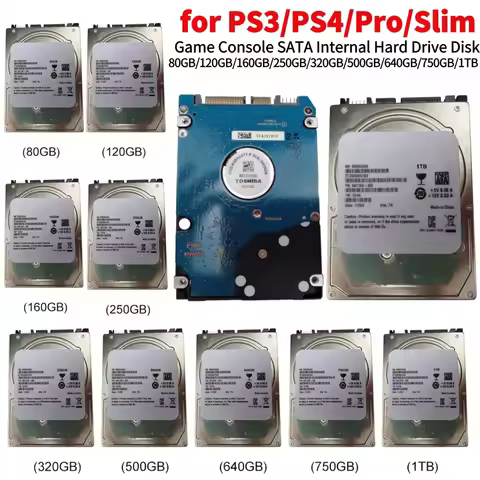 High Speed 300M/s SATA Interface Internal Hard Drive Disk for Sony PS3/PS4/Pro/Slim Game Console Har
