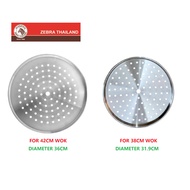 泰国斑马牌 Zebra Thailand 38cm and 42cm Chinese Wok Steaming Plate 17620X