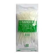 เคเบิ้ลไทร์ 3.6x150 สีขาว(แพ็ค100ชิ้น) BANDEX CT150-3C