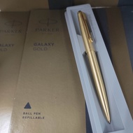 PARKER GALAXY GOLD BALL PEN 1 PC