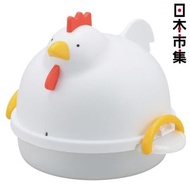 日本 曙産業 母雞造型 懶人微波爐蒸蛋煮蛋器 (066)【市集世界 - 日本市集】