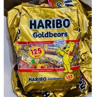 (US bill) HARIBO bear candy, huge edition, 125 packs