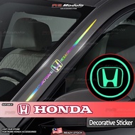 [𝐑𝐄𝐅𝐋𝐄𝐂𝐓𝐈𝐕𝐄 𝐒𝐓𝐈𝐂𝐊𝐄𝐑]Honda WRV HRV CITY CIVIC CRV BRV Hatchback Colorful Luminous Accessories NEW 2023 FE GN2 GM6 FC 2021