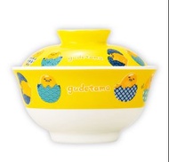 蛋黃哥碗  蛋黃哥  蛋飯碗  有蓋飯碗  日版 蛋黃哥碗 Gudetama 公仔 陶瓷 大飯碗 拉麵碗 湯碗 儲存器                    Gudetama Ramen Bowl w