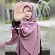WOLFIS HIJAB SQUARE SYARI HIJAB 130X130 WOLFIS GRADE MATERIAL PREMIUMa 58 Grammage PART II 354