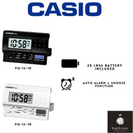 Authentic Casio PQ-10 Digital Alarm travel clock