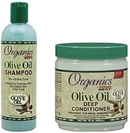 Originals by Africas Best Olive Oil Shampoo &amp; Olive Oil Deep Conditioner Duo Pack - Great For Itchy Scalp, And Treats Damaged And Weak Hair Types