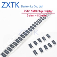 NEW IC CHIP 20PCS 2512 SMD chip resistor 1% ohm 0R - 8.2R 1R 1.1R 1.2R 1.3R 1.5R 1.6R 1.8R 2R 2.2R 2
