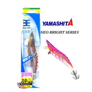 Lure Squid Jig EGI YAMASHITA OH LIVE NEON BRIGHT 3.0 Eging Squid Bait