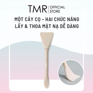 TMR Silicone 2-Headed Mask Brush (Spoon & Brush) – Beige