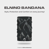 Elnino Multipurpose Headwear Mask Bandana UPF 50+ Anti UV Outdoor Neckwear - Mount Peak