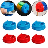 3Pcs Soda Tin Can Lid Reusable Leak-proof Lid Beach Gadgets For Beer Alcoholic Beverages Energy Soft