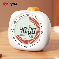 Gryno 4in1 Visual Timer Pomodoro Timer Clock With Alarm 60-Minute Rotation Countdown For Student Stu