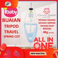 ⭐READY STOCK⭐ I Baby Spring Cot With Max Load 18Kg (Rangka Buaian Bayi | Tripod Type Baby Cradle)