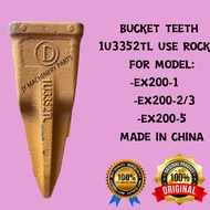 1U3352TL BUCKET TEETH EXCAVATOR EX200 FOR ROCK TYPE