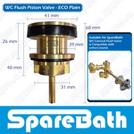 WC Flush Piston Valve ECO Plain Urinal Valve Piston Replacement Part Toilet Suitable Replace Part