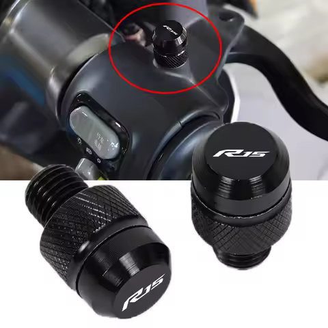 For YAMAHA YZF R15 YZFR15 R15 V3 YZF-R15 Accessories Motorcycle CNC Mirror Hole Plugs Screws Bolts C