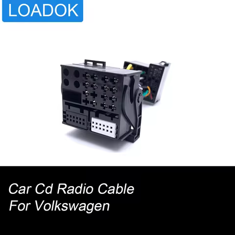 Car Radio ISO Adapter Switch 40 pin connector female Head to 36 pin Male Head Cable RCD330 RCD510 RC