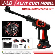 JLD ✨Nosel 6 in 1 ✨Alat Cuci Mobil Semprot Jet Cas Rentang 20M Mesin Steam Jet Cleaner Semprotan Cuc