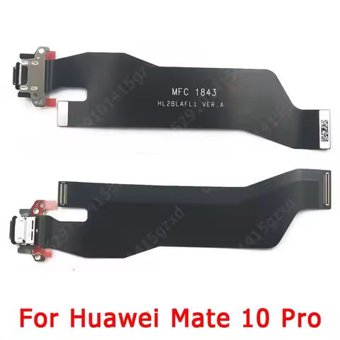 USB Charging Port For Huawei Mate 10 Pro Mate10 10Pro PCB Charge Dock Connector Flex Cable Replaceme
