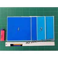 Tinted Casing Yamaha RXZ Engine Casing Cover <Biru Gelap/Biru Cerah> (16cm x 16cm/pc) Sticker Tinted