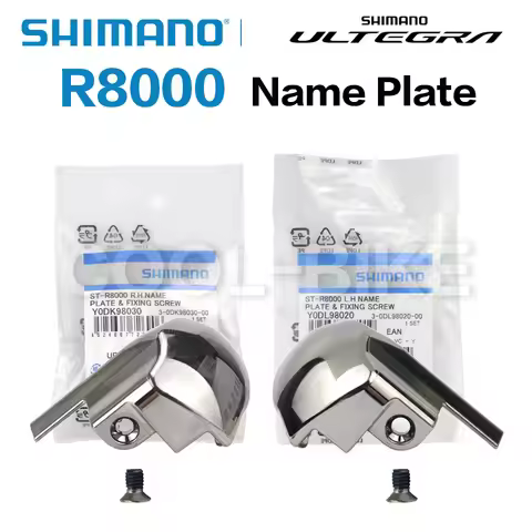 Shimano R7020 R8000 Name Plate & Fixing Screw Left Right Hand for R7020 R8000