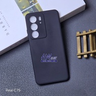 Realme C75X Realme C75 Realme C65 Macaron square Black / Case Square Black Edge Realme C75X Realme C