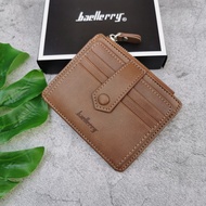 กระเป๋าสตางค์ใส่บัตร แบรนด์แท้ BAELLERRY 100% หนังPU อย่างดี  งานสวย พร้อมกล่องแบรนด์ ใส่บัตรได้เยอะ (ถ่ายจากสินค้าจริง)