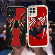 O-24 Spiderman Casing for Samsung Galaxy A22 A12 5G Black and White