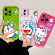 For Infinix Smart 8 7 Hot 40 Pro 40i 40 Pro 30i 30Play 30i Spark Go 2024 2023 Note 30 VIP 12 Turbo G96 ITEL S23 Blue Cat Anime Phone Case Soft Cover