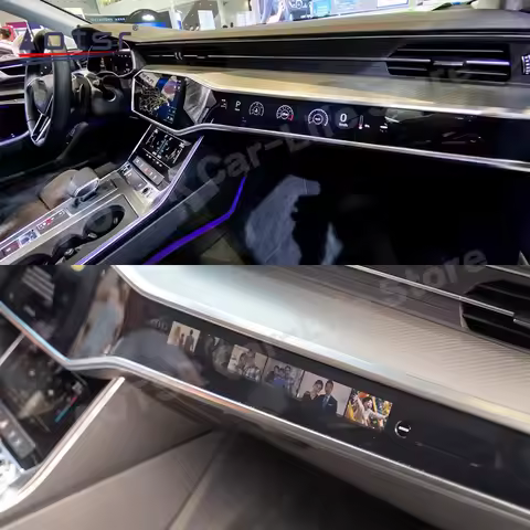 LHD RHD Android For Audi A4L A5 Q7 A6L C8 A7 2017~2022 Co-pilot LCD Instrument Cluster Display Virtu