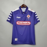 98-99 Fiorentina Home Retro Soccer Jersey Football