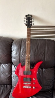Red Jackson Electric Guitar with EMG Pickups
