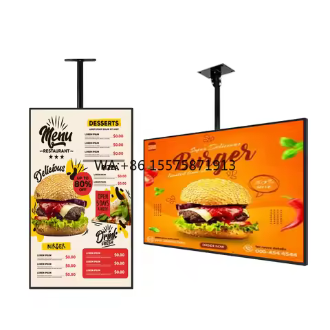 32\" 43\" 55\" Digital Android Display Touchscreen LCD Vertical Menu Advertising Media Elevators Ret