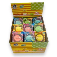 36 Pcs Twinfish Makaroon Soft Candy Macaron Gummy HALAL