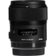 Sigma 35mm f/1.4 DG HSM Art Lens for Canon DSLR Cameras (30 months warranty)