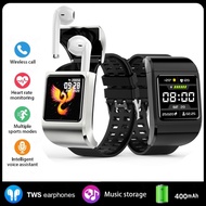 G36 Pro Smart Watch TWS 2 in 1 HIFI Stereo Wireless Headset AI Voice Assistant Music Play Bluetooth 
