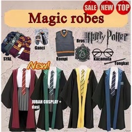 Hog-warts He-ri 8 in 1 Witch Dormitory Cosplay Robe Set - Pot- ters