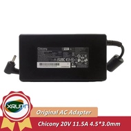 Genuine Chicony A17-230P1B A230A063P A21-230P2B 20V 11.5A 230W AC Adapter Laptop Charger Power Suppl