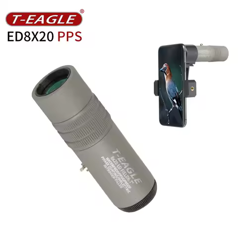 T-Eagle Telescope Waterproof Mini Portable Spotting Scope High Definition Adjustable Focal For Bird 