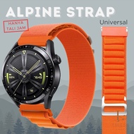 Samsung Huawei Amazfit Garmin Watch Strap Nylon Fabric ALPINE Lielinshop Watch Strap