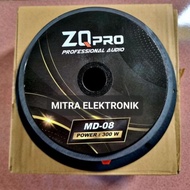 Best seller Speaker 8 inch balap ZQpro 8 inch MD-08 300w Middle 8 inch ZQ pro 8 inch MD 08 VC 2,5 In