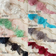 1 roll of yard embroidery/lace yard/clothes embroidery