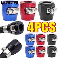 AN6 AN8 Throttle Clamp, Aluminum Alloy Hose Clamp for Fuel Line Cooling Vacuum, Automotive Racing Mo