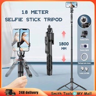 Smith Tools L16/L18 Wireless Selfie Stick Tripod Bluetooth Remote Monopod Stand 3 in 1 Stand Phone T