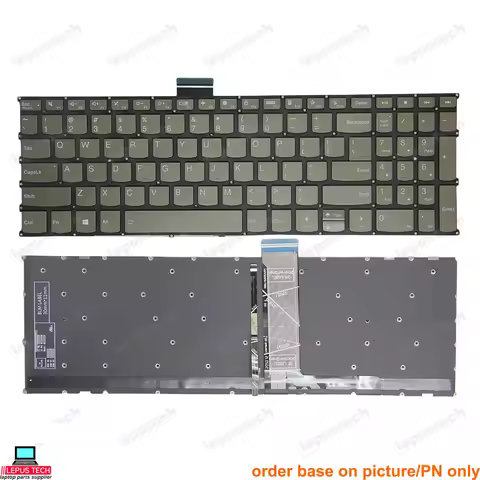 New keyboard for Lenovo Yoga 7 16IAP7 16IRL8 ThinkBook 15 G5 ABP green backlit US keyboard Lepustech