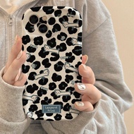 Leopard Print Dog Case Samsung S25fe S24 S23fe S21fe S20fe S24 S25 S22 S23 S26 M15 M14 M54 M34 F34 S