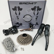 ☃STI Upkit Sagmit Concept Alliance 2x8 2x9 9 Speed Brake Road Bike Up Kit▼